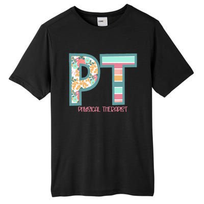 Groovy Physical Therapy PT Physical Therapist Back To School Tall Fusion ChromaSoft Performance T-Shirt