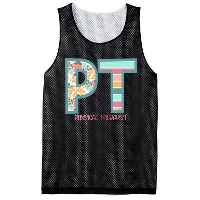 Groovy Physical Therapy PT Physical Therapist Back To School Mesh Reversible Basketball Jersey Tank