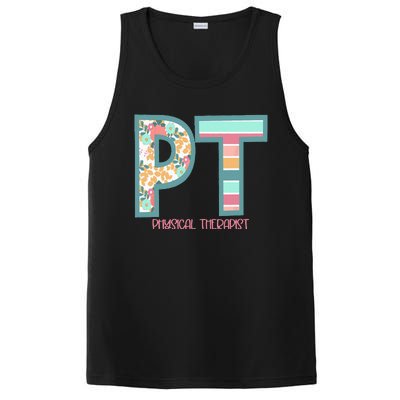 Groovy Physical Therapy PT Physical Therapist Back To School PosiCharge Competitor Tank