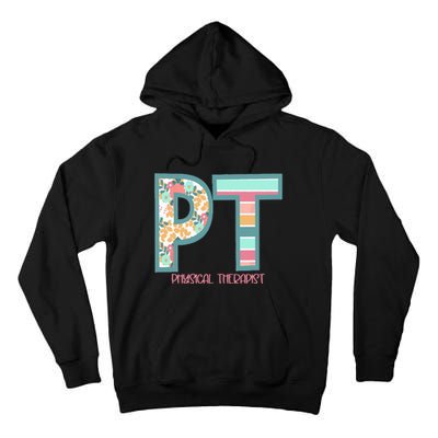 Groovy Physical Therapy PT Physical Therapist Back To School Tall Hoodie