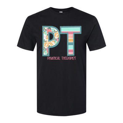 Groovy Physical Therapy PT Physical Therapist Back To School Softstyle CVC T-Shirt