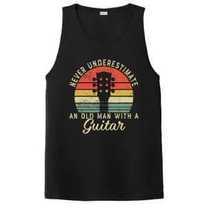 Guitar Player Teacher Funny Acoustic Guitar Lover Musician PosiCharge Competitor Tank