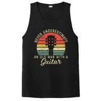 Guitar Player Teacher Funny Acoustic Guitar Lover Musician PosiCharge Competitor Tank