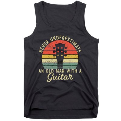 Guitar Player Teacher Funny Acoustic Guitar Lover Musician Tank Top