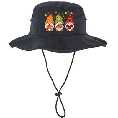 Gnomes Pumpkin Turkey Thanksgiving Day Cute Fall Autumn Legacy Cool Fit Booney Bucket Hat