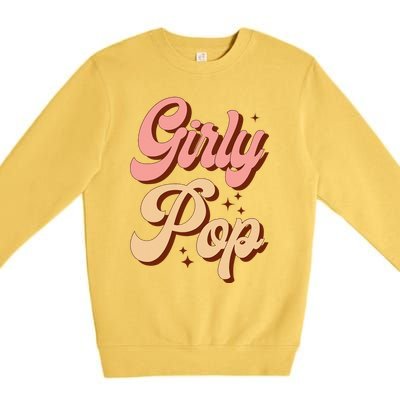 Girly Pop Trendy Slaying Queen Premium Crewneck Sweatshirt