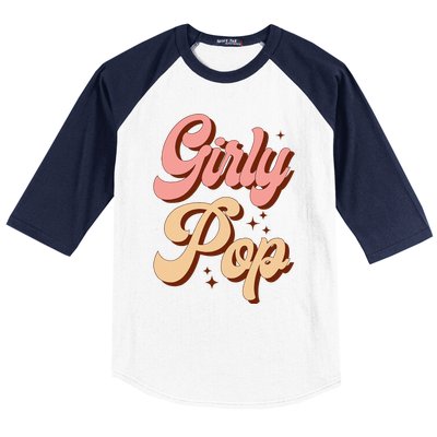 Girly Pop Trendy Slaying Queen Baseball Sleeve Shirt