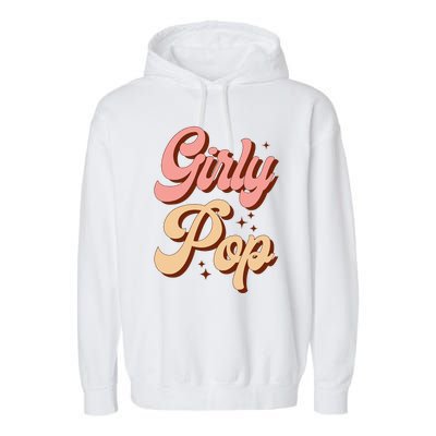 Girly Pop Trendy Slaying Queen Garment-Dyed Fleece Hoodie