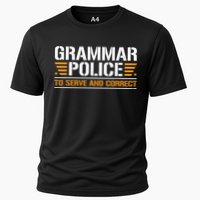 Grammar Police To Serve And Correct Teachers Grammar Performance Shirt