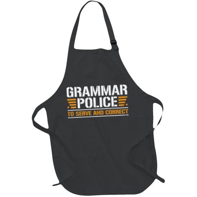 Grammar Police To Serve And Correct Teachers Grammar Apron