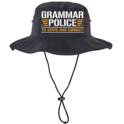 Grammar Police To Serve And Correct Teachers Grammar Bucket Hat
