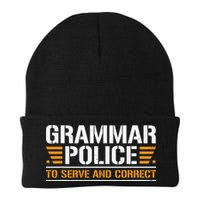 Grammar Police To Serve And Correct Teachers Grammar Beanie