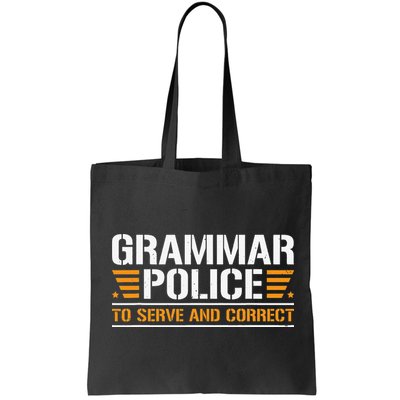 Grammar Police To Serve And Correct Teachers Grammar Bag