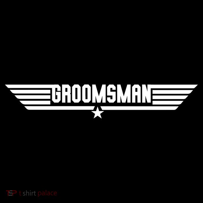 Groomsman Pilot Theme High Crown Mesh Back Trucker Hat