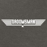 Groomsman Pilot Theme Cotton Canvas Backpack