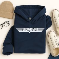 Groomsman Pilot Theme Hoodie