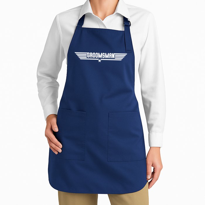 Groomsman Pilot Theme Apron