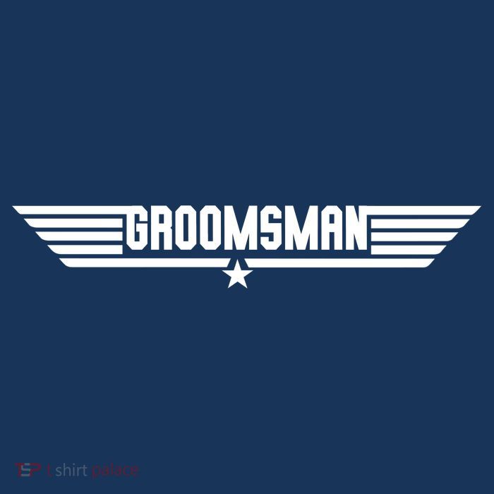 Groomsman Pilot Theme Tall T-Shirt