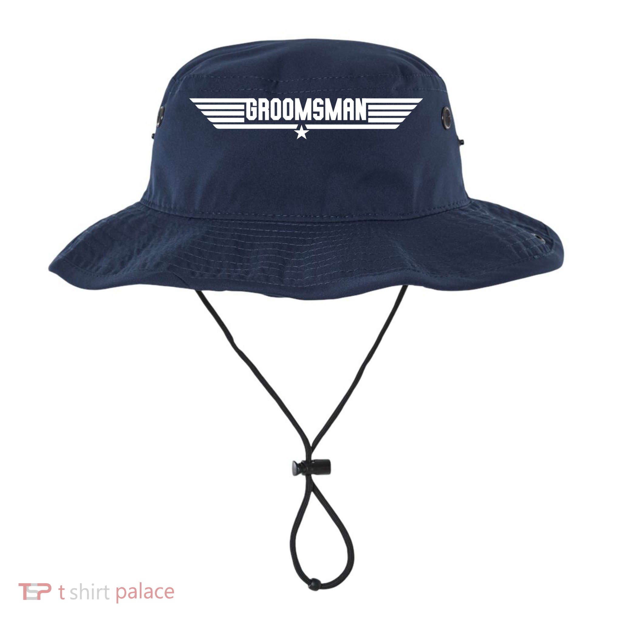 Groomsman Pilot Theme Legacy Cool Fit Booney Bucket Hat
