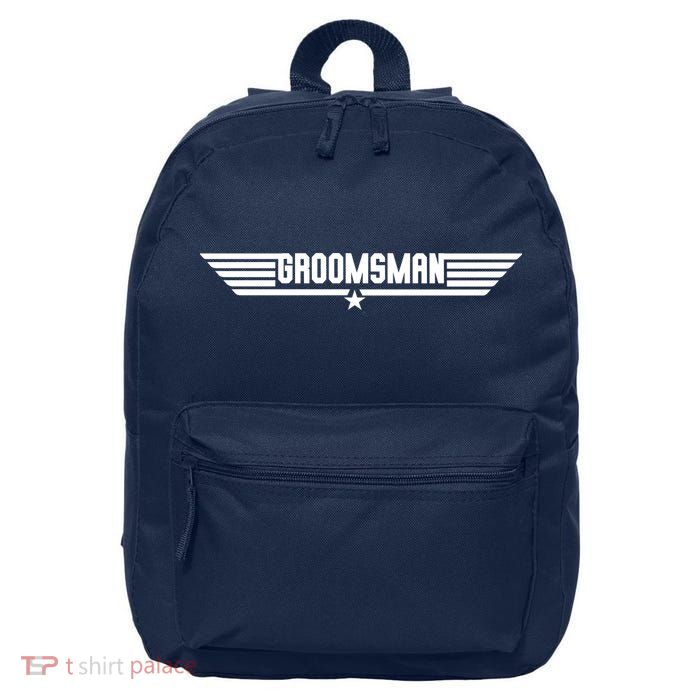 Groomsman Pilot Theme 16 in Basic Backpack
