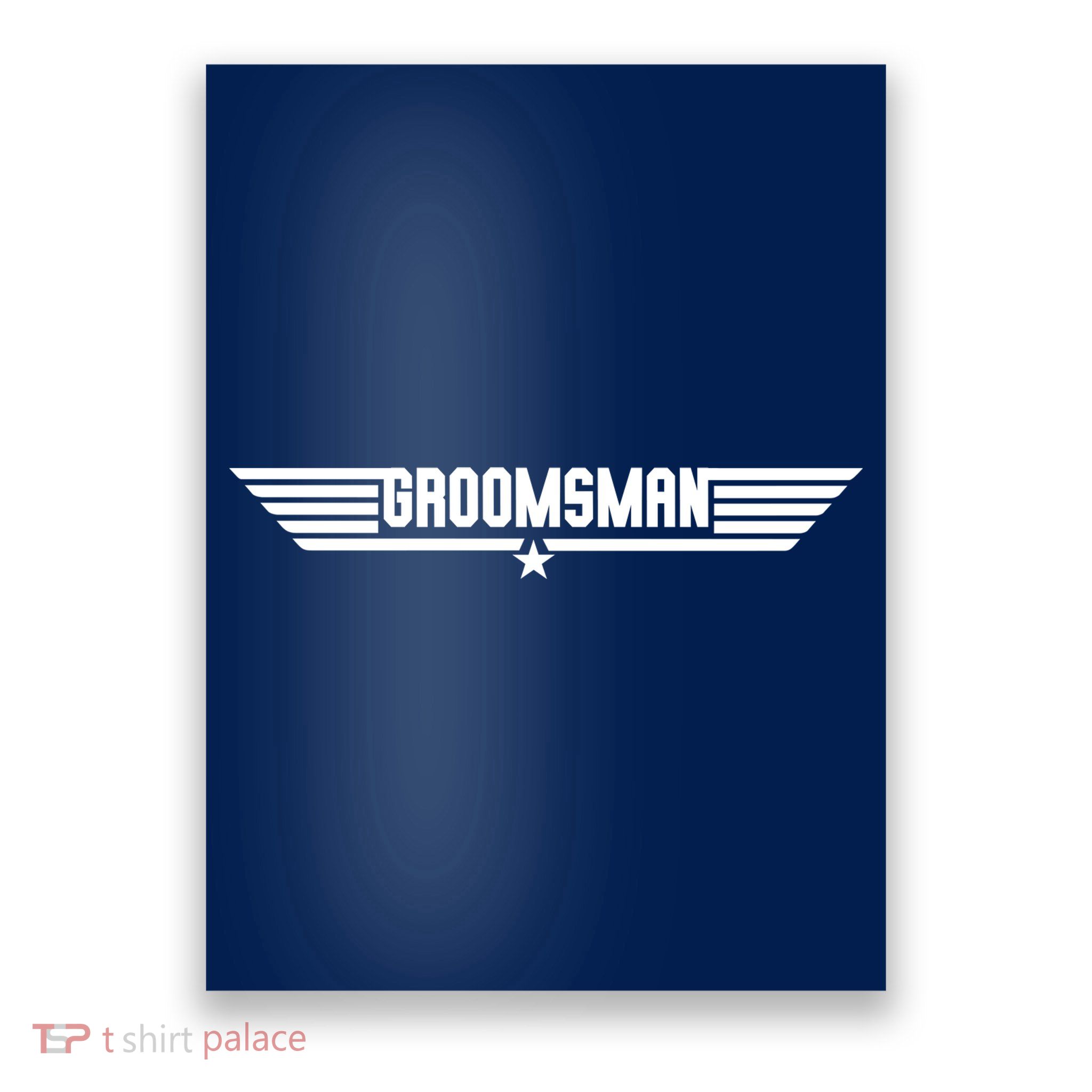Groomsman Pilot Theme Poster