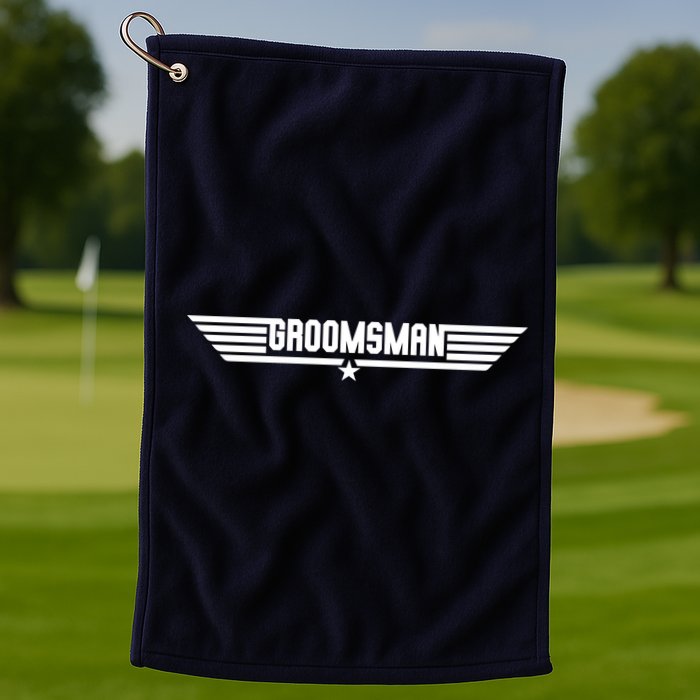 Groomsman Pilot Theme Golf Towel