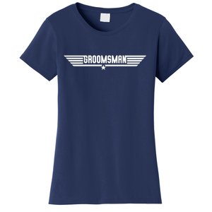 Groomsman Pilot Theme Women's T-Shirt