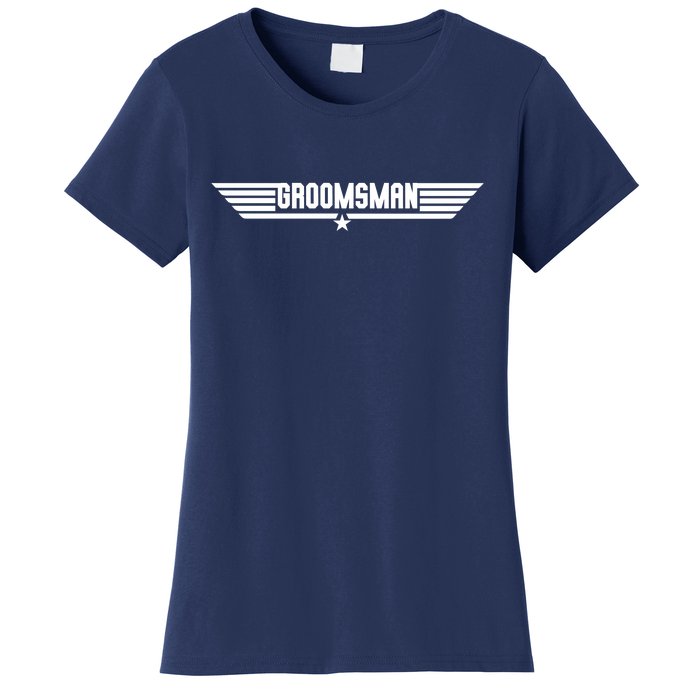 Groomsman Pilot Theme Women's T-Shirt