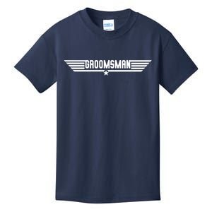 Groomsman Pilot Theme Kids T-Shirt