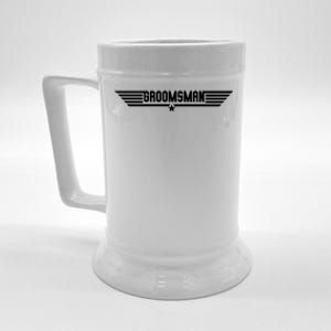 Groomsman Pilot Theme Beer Stein