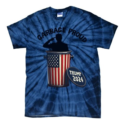 Garbage Proud To Be Garbage Vote Trump Supporters Tie-Dye T-Shirt