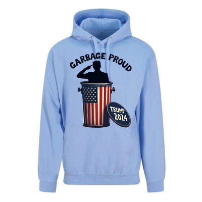 Garbage Proud To Be Garbage Vote Trump Supporters Unisex Surf Hoodie