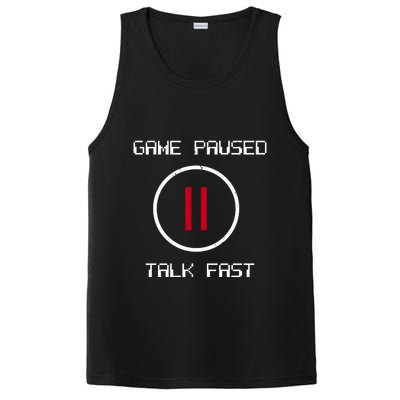 Game Paused Talk Fast Funny PosiCharge Competitor Tank
