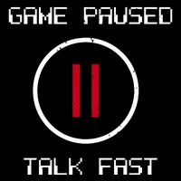 Game Paused Talk Fast Funny Valucap Bio-Washed Visor