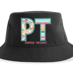 Groovy Physical Therapy PT Physical Therapist Back To School Sustainable Bucket Hat