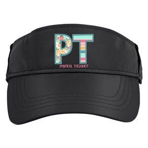 Groovy Physical Therapy PT Physical Therapist Back To School Adult Drive Performance Visor