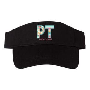 Groovy Physical Therapy PT Physical Therapist Back To School Valucap Bio-Washed Visor