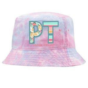 Groovy Physical Therapy PT Physical Therapist Back To School Tie-Dyed Bucket Hat