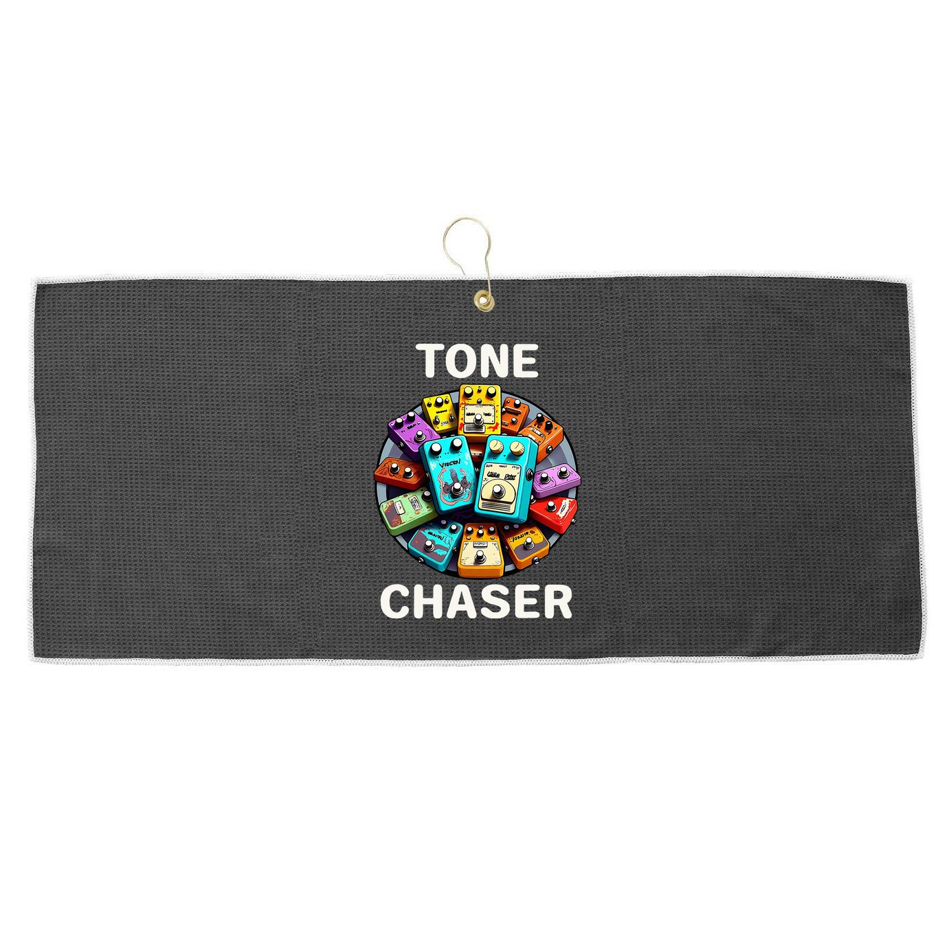 Guitar Player Tone Chaser Handwired Boutique Effects Pedals Large Microfiber Waffle Golf Towel