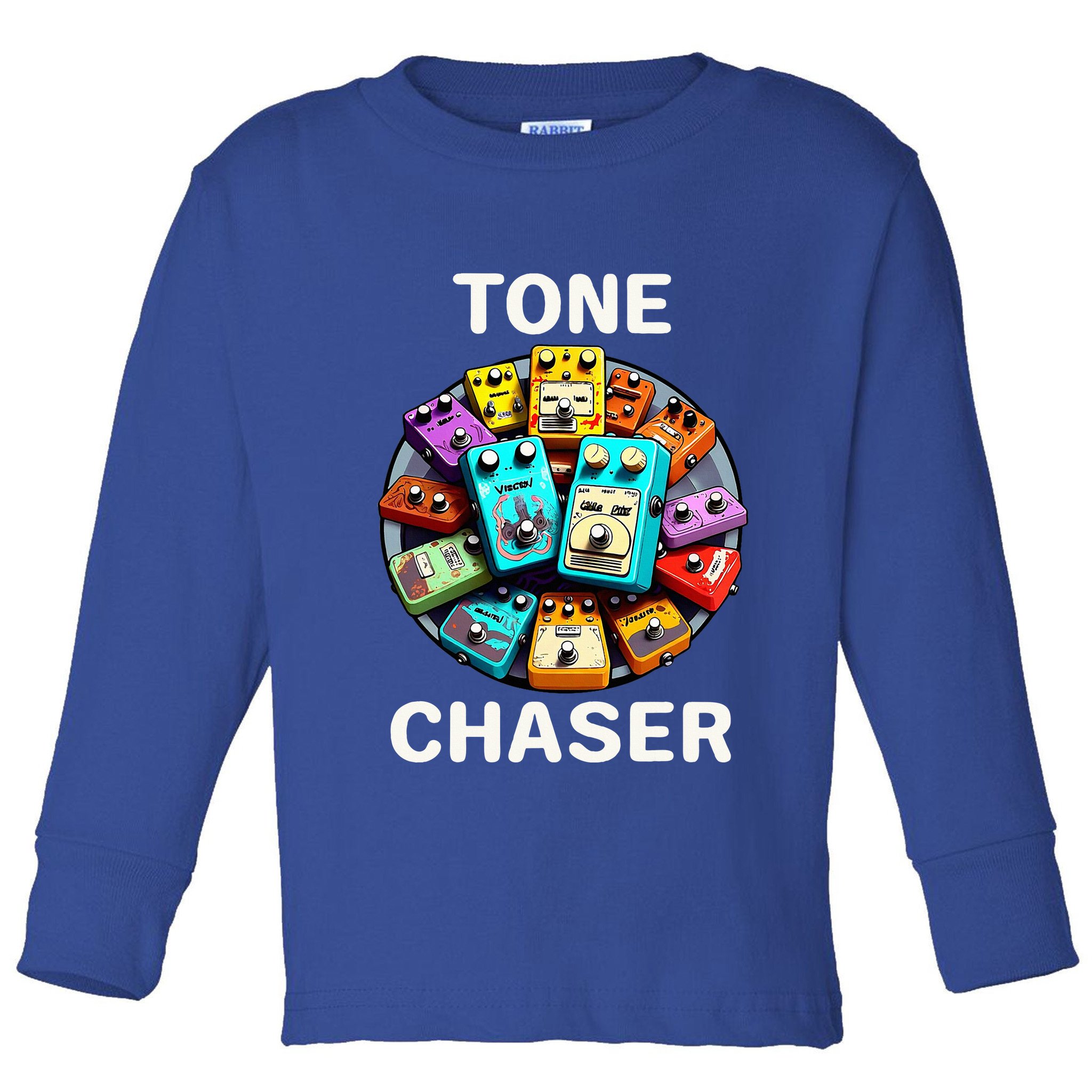 Guitar Player Tone Chaser Handwired Boutique Effects Pedals Toddler Long Sleeve Shirt