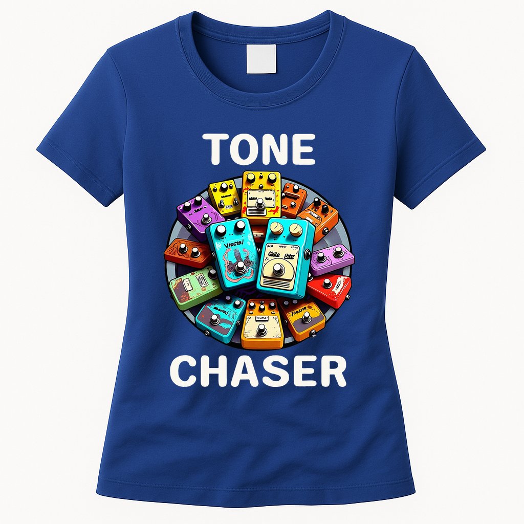 Guitar Player Tone Chaser Handwired Boutique Effects Pedals Womens T-Shirt
