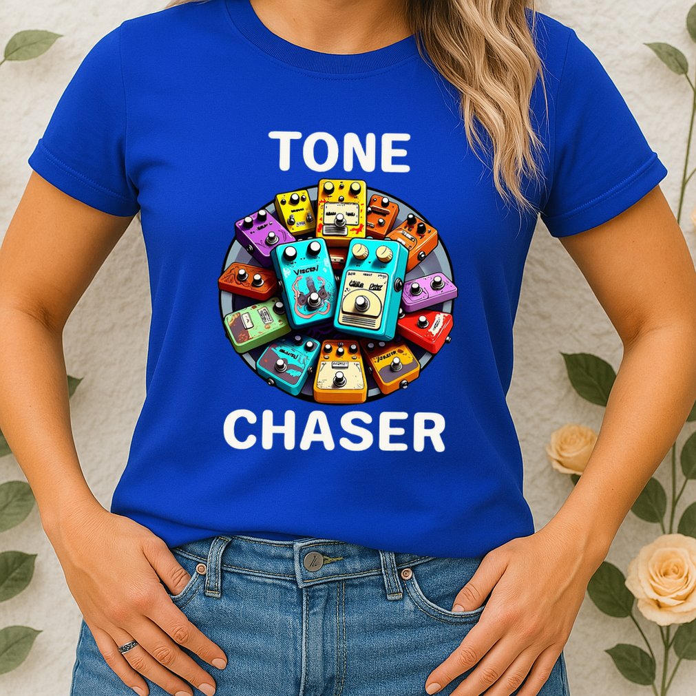 Guitar Player Tone Chaser Handwired Boutique Effects Pedals Womens T-Shirt