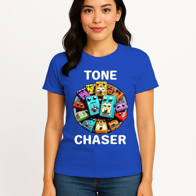 Guitar Player Tone Chaser Handwired Boutique Effects Pedals Womens T-Shirt