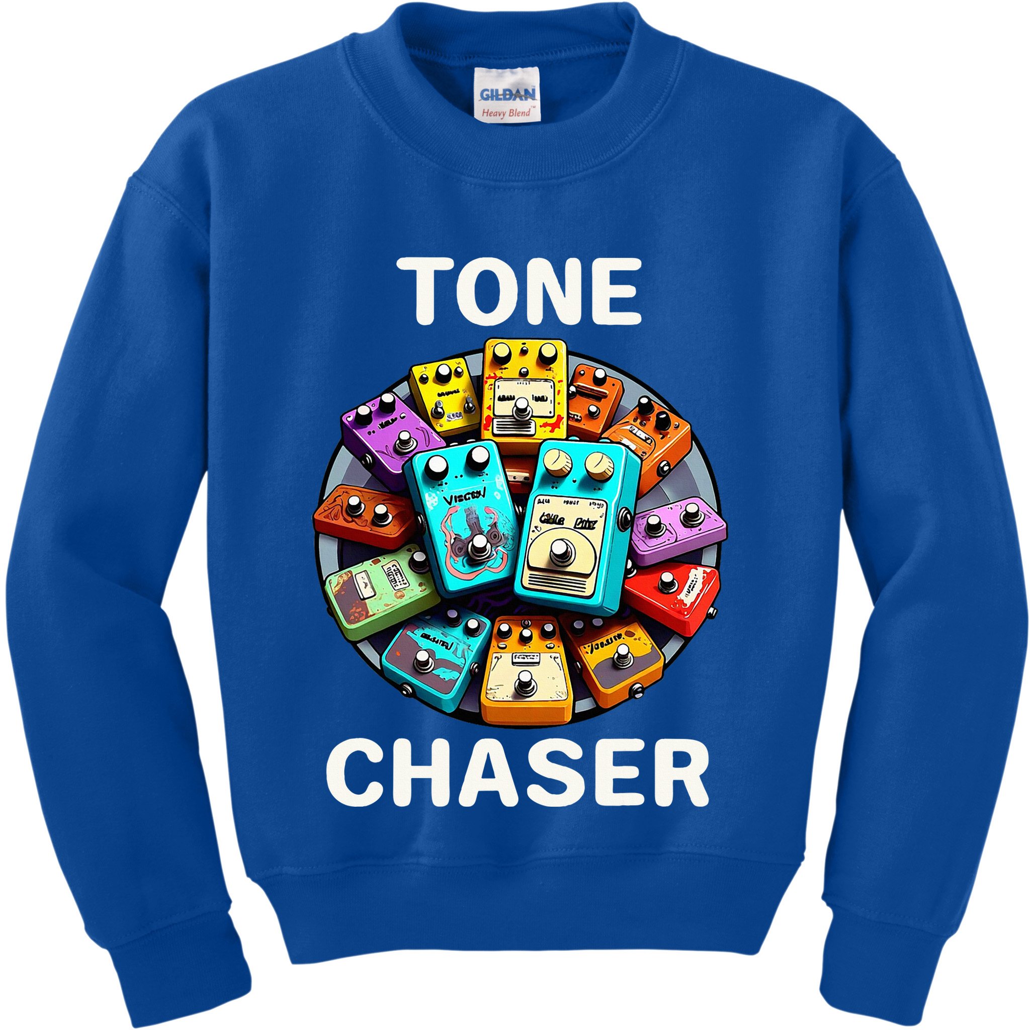 Guitar Player Tone Chaser Handwired Boutique Effects Pedals Kids Sweatshirt