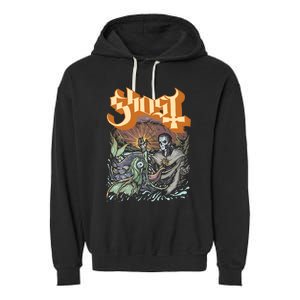 Ghost Papa & The Whale Garment-Dyed Fleece Hoodie