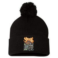 Ghost Papa & The Whale Pom Pom 12in Knit Beanie