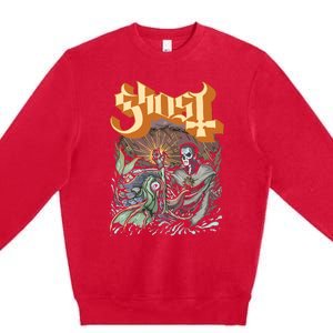 Ghost Papa & The Whale Premium Crewneck Sweatshirt