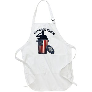 Garbage Proud To Be Garbage Vote Trump Supporters Full-Length Apron With Pockets