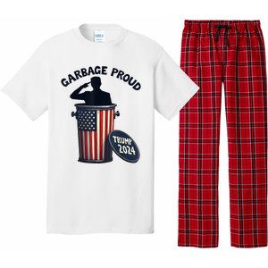 Garbage Proud To Be Garbage Vote Trump Supporters Pajama Set