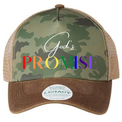 Gods Promise The Rainbow Legacy Tie Dye Trucker Hat